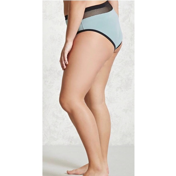 Forever 21 Plus Mesh Bikini Bottom - Picture 4 of 7